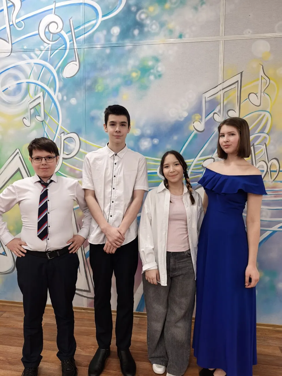 Ведущие - Грабовская Анна, Михайлюкович Дмитрий, Поляков Артем, Насанова София