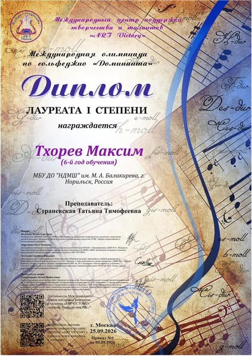 Тхорев Максим