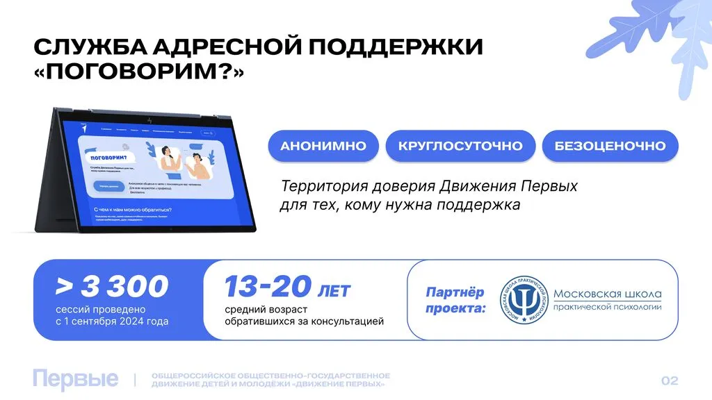 Поговорим презентация стр 1